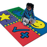 1407 Motivation Mat classroom rugs,educational rugs,kids rugs