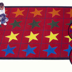 1458 star space classroom rugs,educational rugs,kids rugs