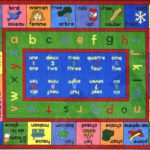 lengualink frenc744468 classroom rugs,educational rugs,kids rugs