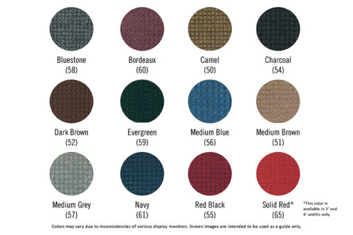 WaterHog Drainable Color Swatch 2022 web